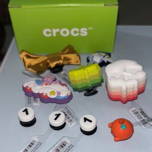 CROCS Colorful Jibbitz Charm Collection